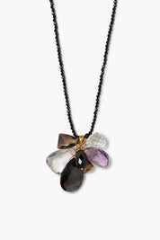 Trove Necklace Black Spinel