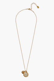 Catriona Charm Necklace Yellow Gold