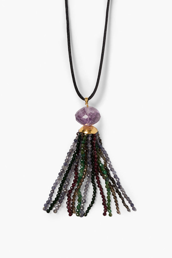 Regina Chandelier Necklace Multi