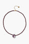 Claire Necklace Garnet