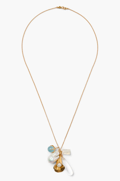 Rowena Charm Necklace Multi