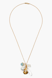 Rowena Charm Necklace Multi
