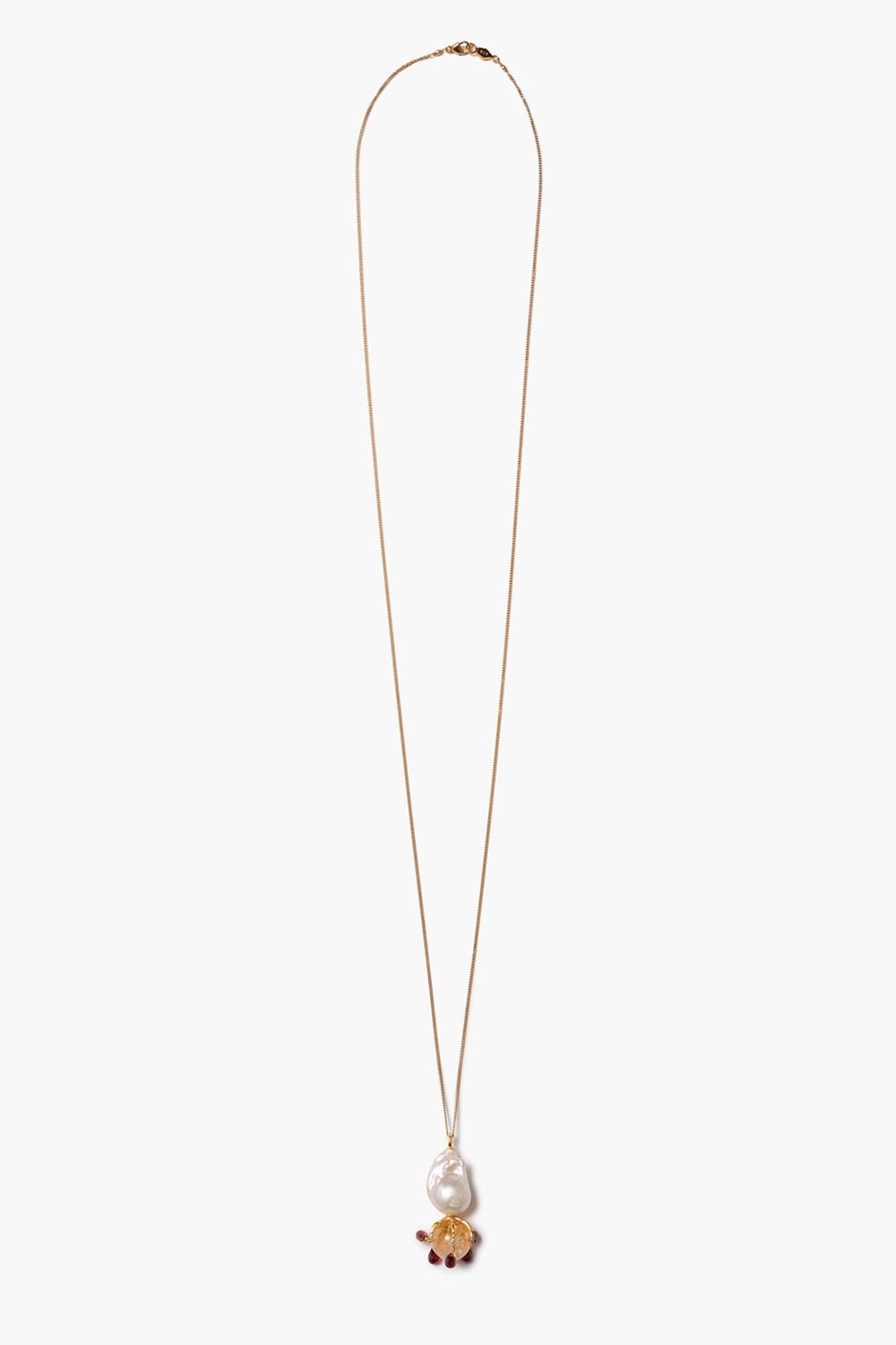 Lark Drip Necklace Citrine