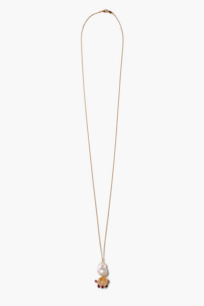 Lark Drip Necklace Citrine