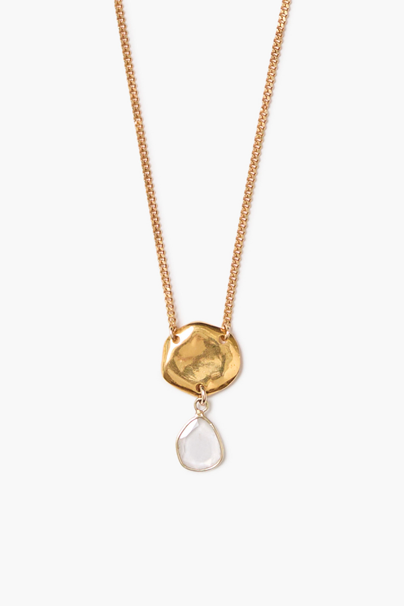 Mirage Coin Necklace Yellow Gold