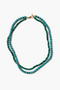 Gaia Duo Necklace Turquoise