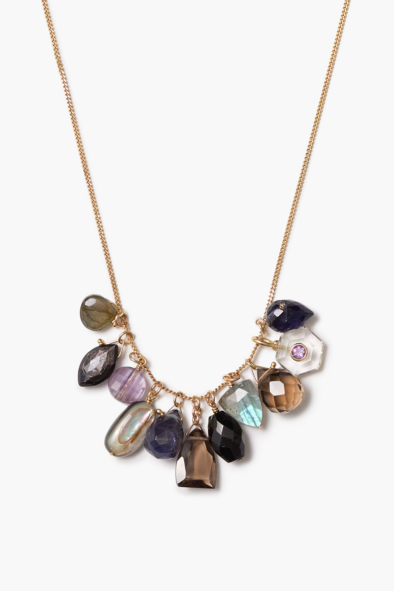 Melody Necklace Smoky Quartz – Chan Luu Melody Necklace Smoky Quartz – Chan Luu