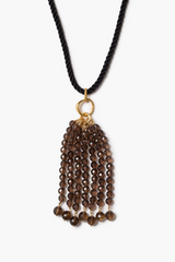 Pampille Necklace Smoky Quartz