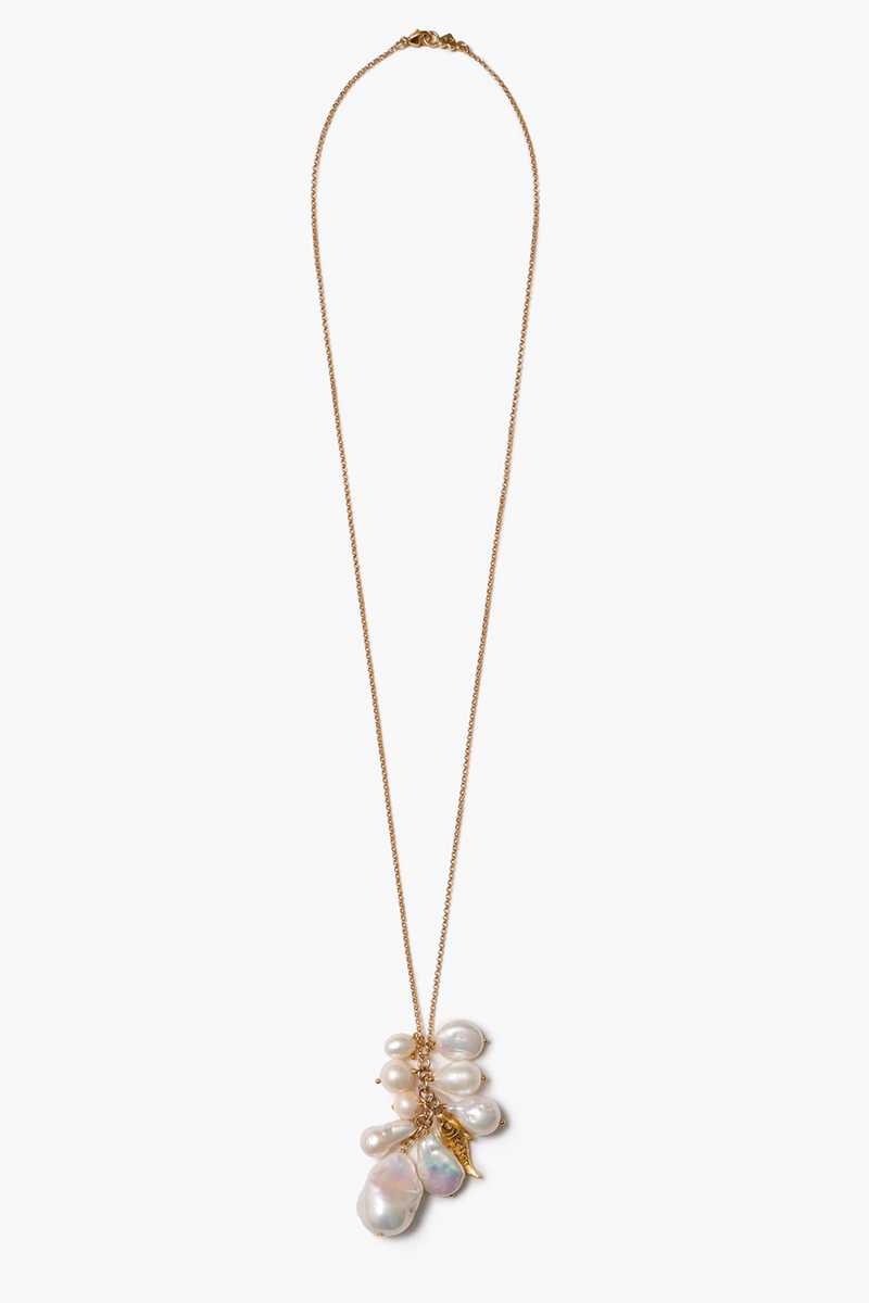 Pond Necklace White Pearl