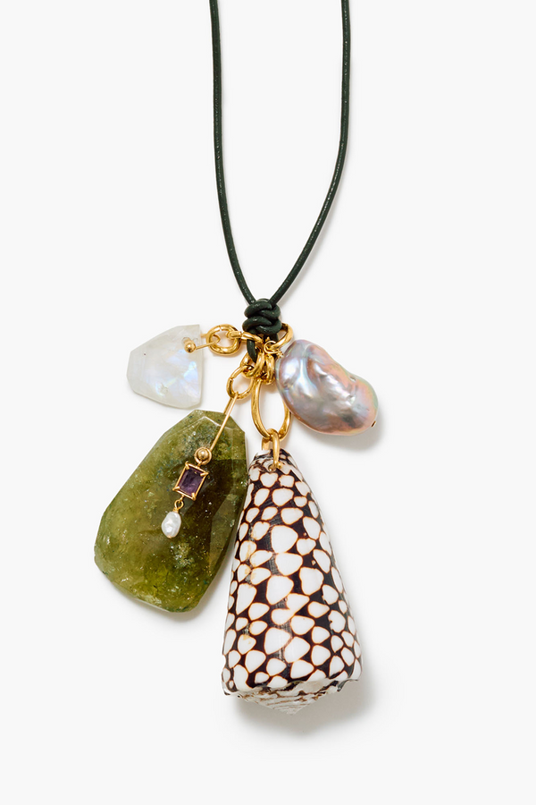 Zuma Charm Necklace Multi