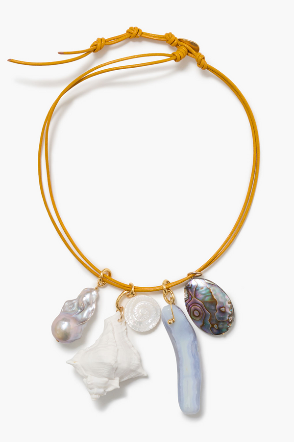 Soleil Charm Necklace Multi
