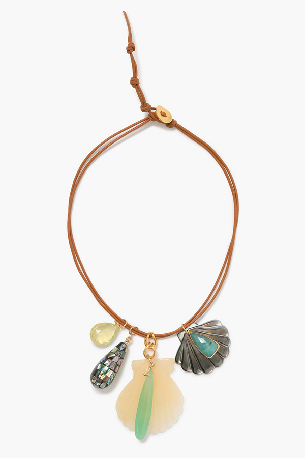 Reyes Charm Necklace Multi