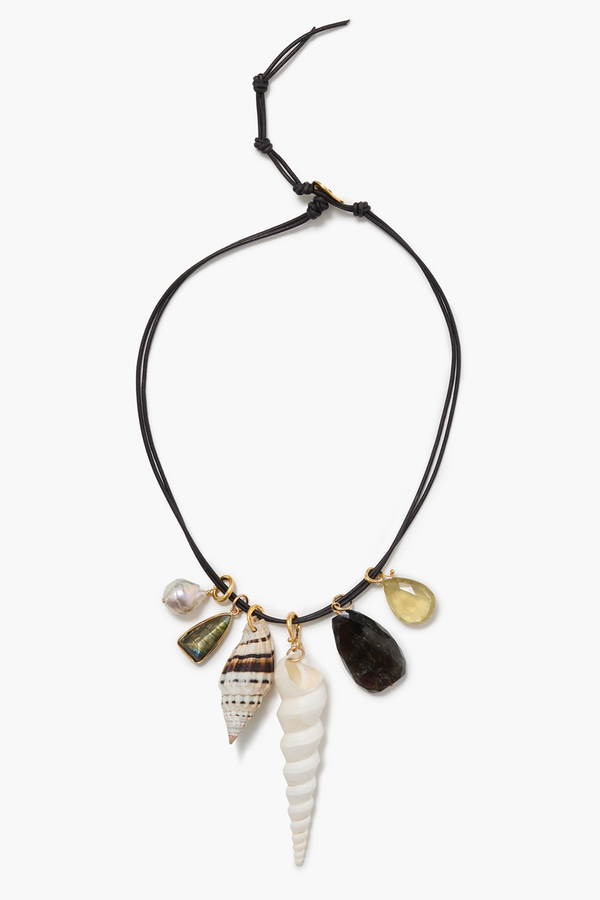 Sable Charm Necklace Multi