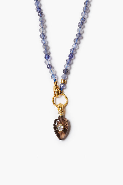 Fern Necklace Iolite