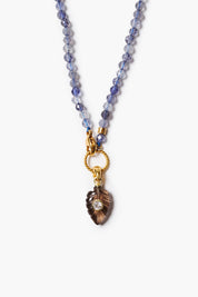 Fern Necklace Iolite