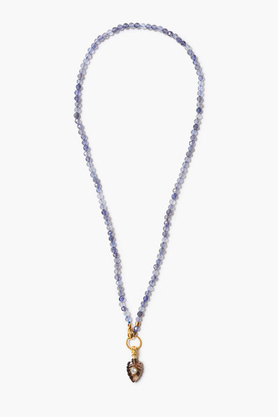 Fern Necklace Iolite