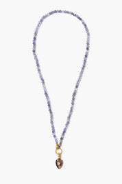 Fern Necklace Iolite