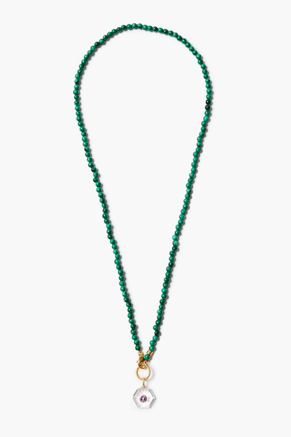 Prism Necklace Malachite – Chan Luu