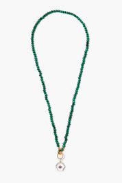 Prism Necklace Malachite