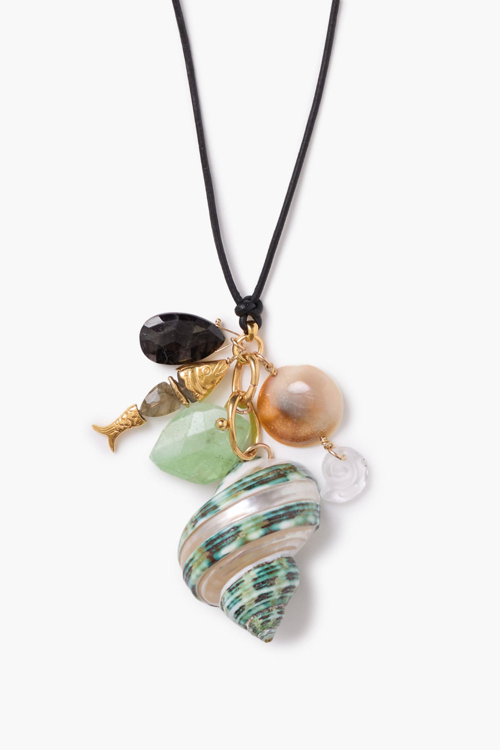 Morgan Charm Necklace Multi