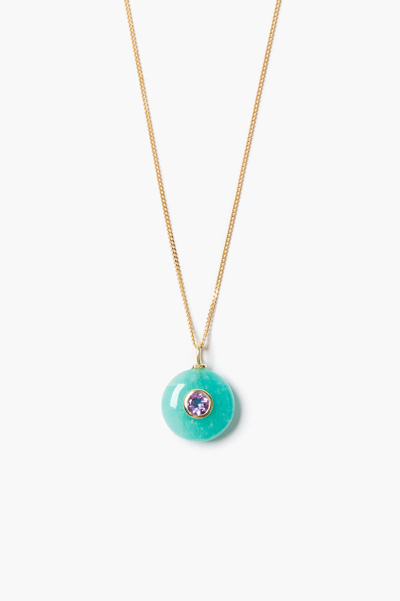 Seed Necklace Amazonite