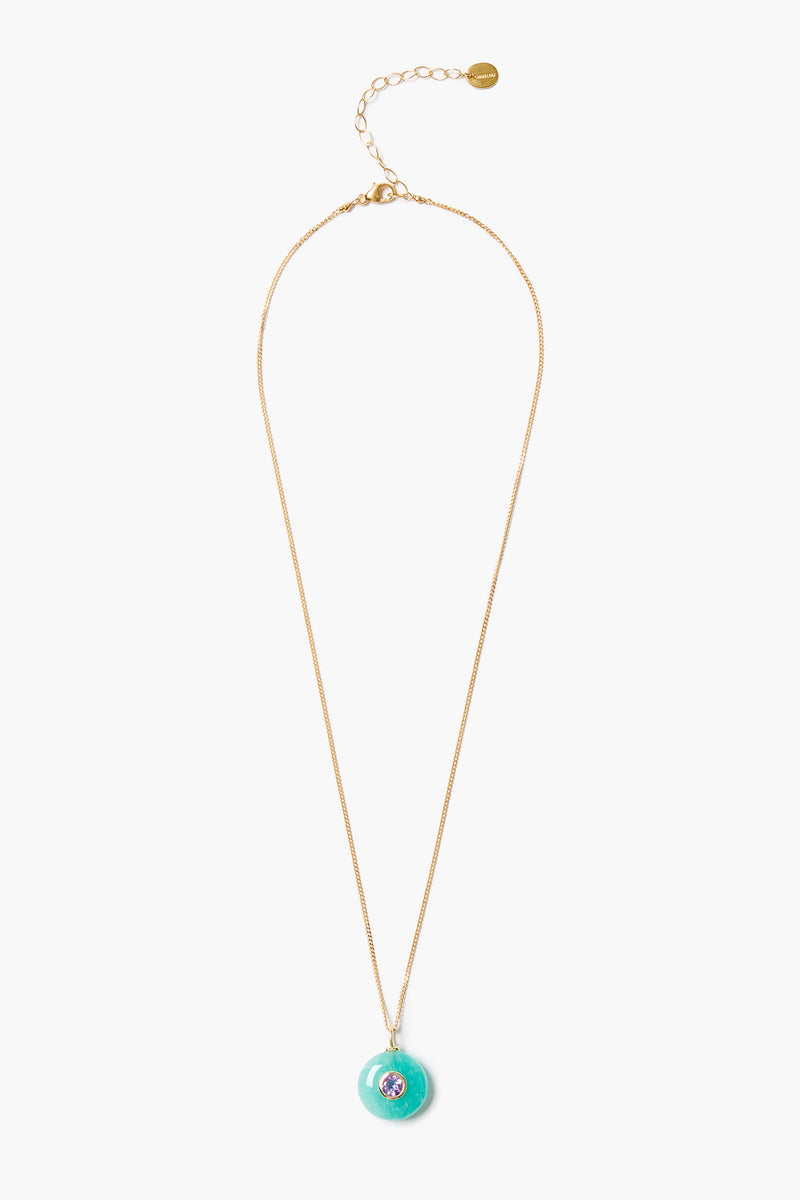 Seed Necklace Amazonite