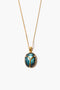 Scarab Necklace Labradorite