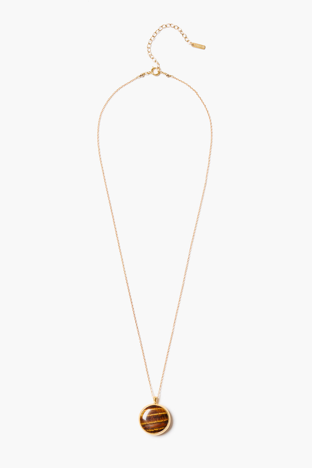 Sardinia Necklace Tiger's Eye – Chan Luu