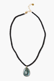 Crest Necklace Labradorite