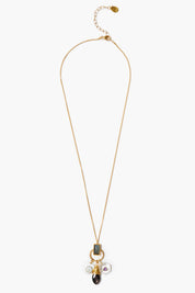 Trio Charm Necklace Multi