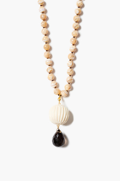 Lantern Necklace Natural MOP