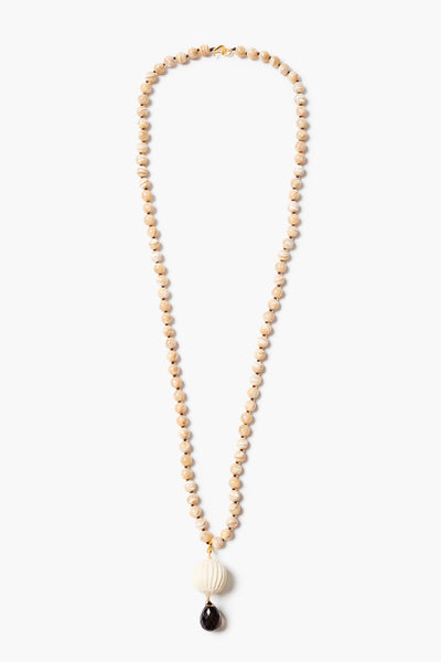 Lantern Necklace Natural MOP