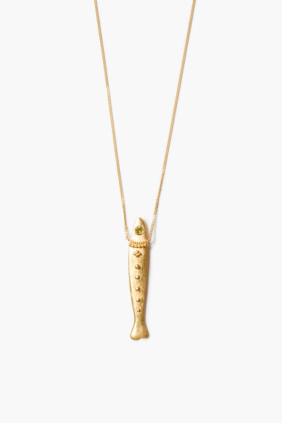 Sardine Necklace Yellow Gold