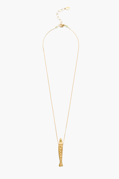 Sardine Necklace Yellow Gold