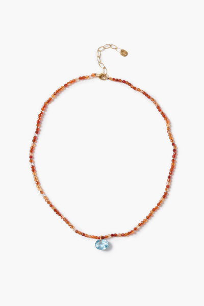 Camille Necklace Carnelian