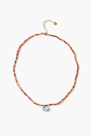 Camille Necklace Carnelian