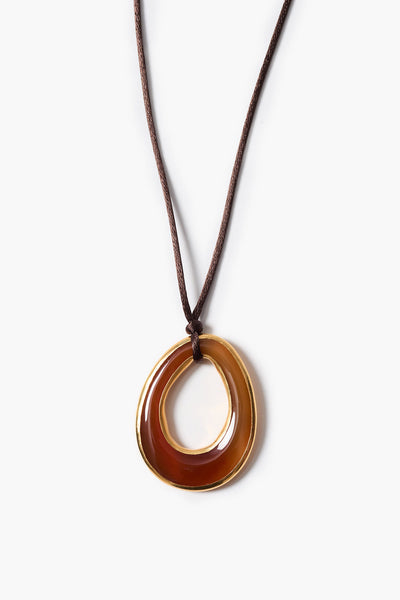 Sable Necklace Carnelian