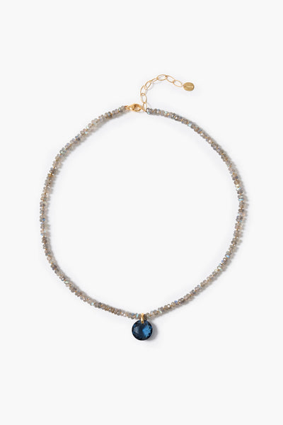 Camille Necklace Labradorite