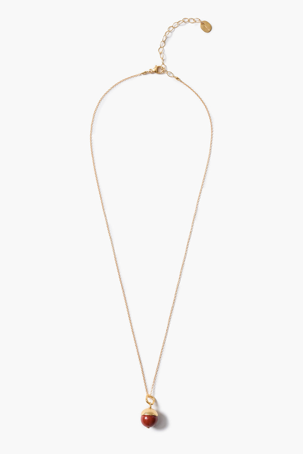 Bell Pendant Necklace Red Jasper – Chan Luu