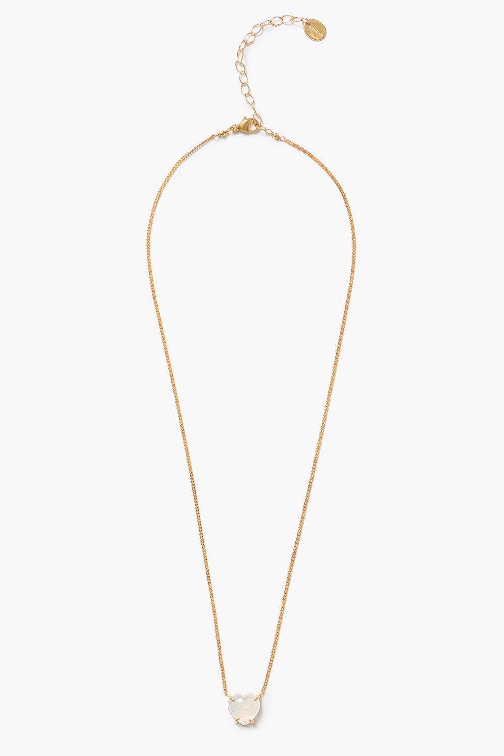 Love Drop Necklace Moonstone
