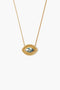 Mariya Evil Eye Necklace Labradorite