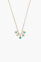 Delilah Charm Necklace Turquoise mix