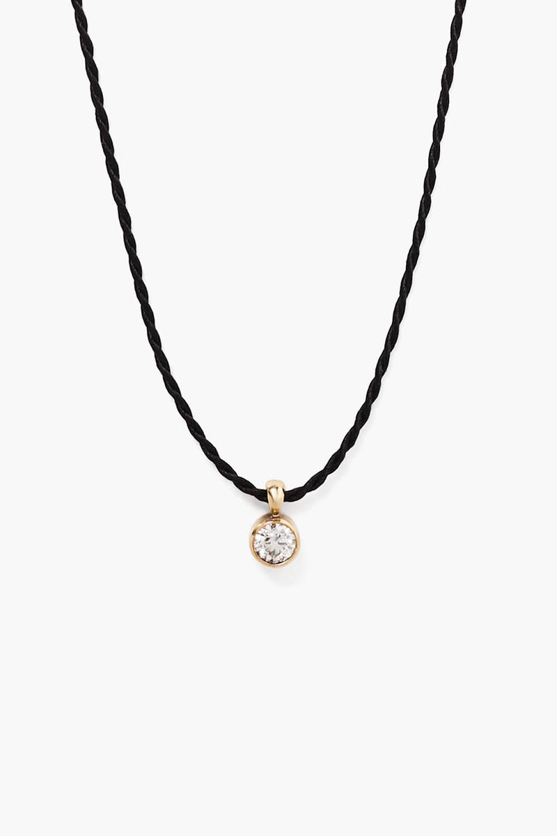 Este Diamond Necklace Black