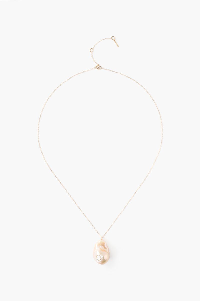 Buy Flare Crown Pearl Necklace Set Online | CaratLane