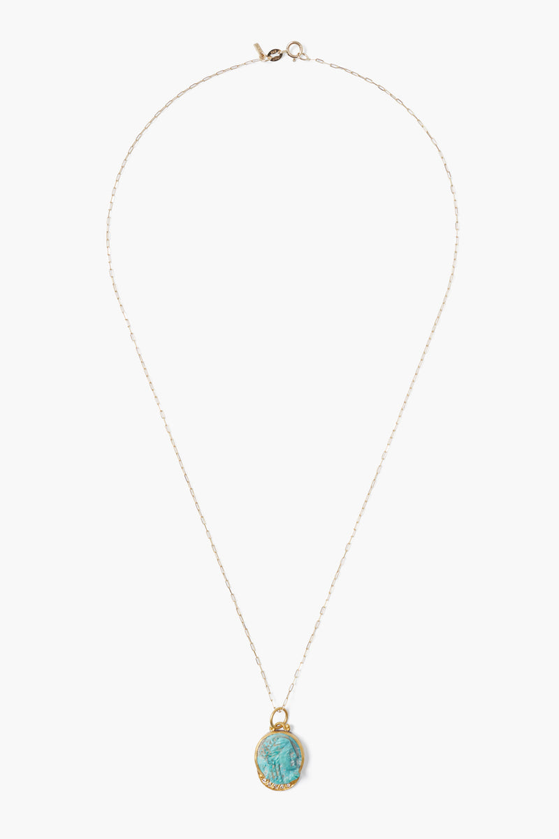 24k Calliope Pendant Necklace
