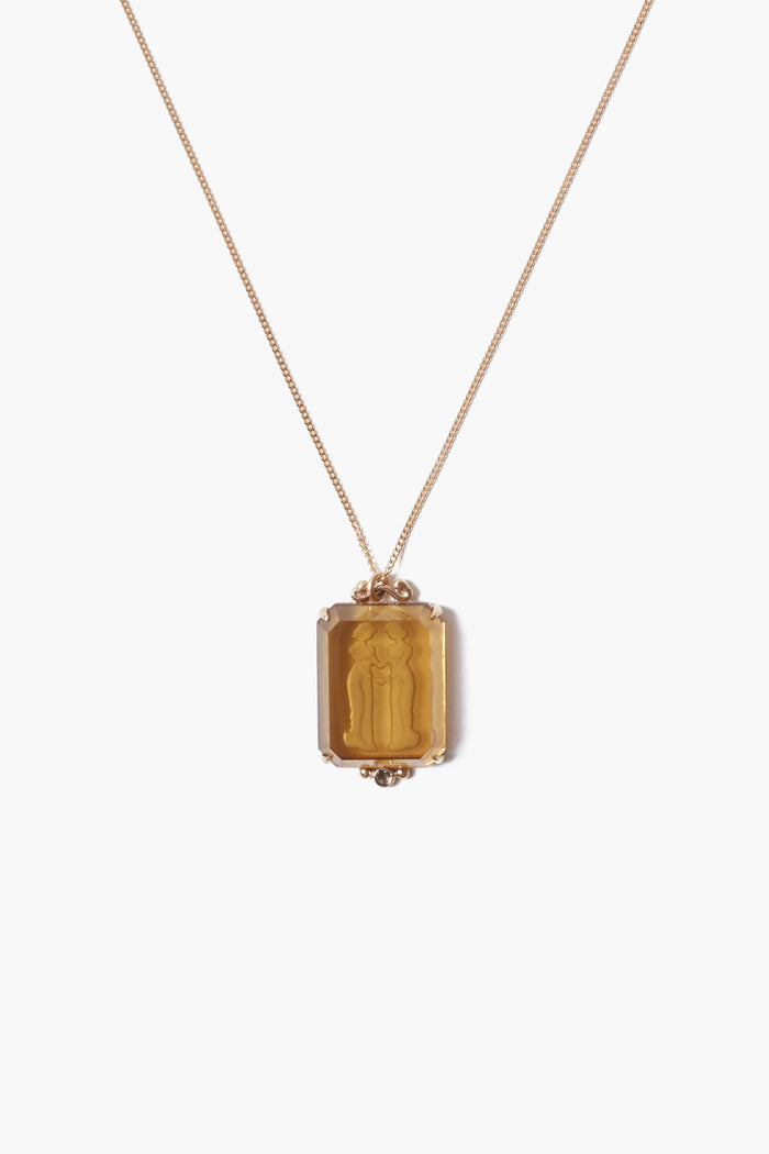 chan luu 14k Gemini Zodiac Necklace Necklaces