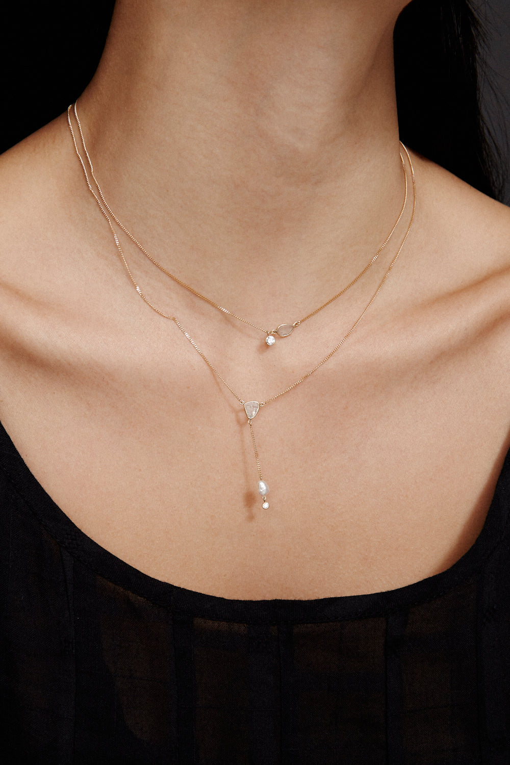 14k Annalise Necklace Yellow Gold – Chan Luu