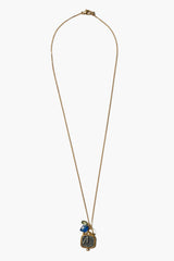 14k Ephesus Charm Necklace Multi