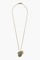 14k Helios Charm Necklace Multi