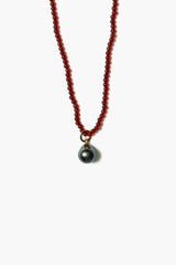 14k Caspian Necklace Red